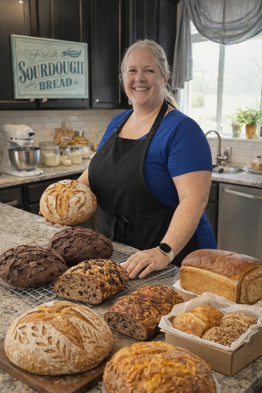 Cassie, baker and owner of Bakery on Biscotto