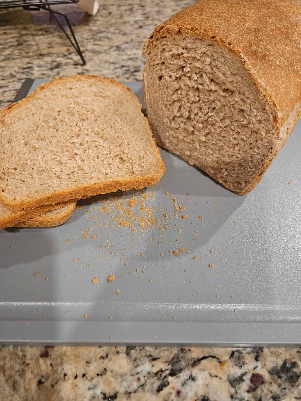 Honey Wheat Sourdough Sandwich Bread